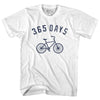 365 Days Bike Adult Cotton T-shirt by Tribe Lacrosse