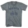 365 Days Bike Tri-Blend V-neck Womens Junior Cut T-shirt by Tribe Lacrosse