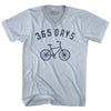 365 Days Bike Adult Tri-Blend V-neck T-shirt by Tribe Lacrosse