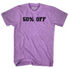 50% OFF Adult Tri-Blend T-shirt by Tribe Lacrosse
