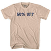 50% OFF Adult Cotton T-shirt by Tribe Lacrosse