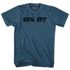 50% OFF Adult Cotton T-shirt by Tribe Lacrosse