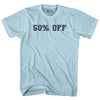 50% OFF Adult Cotton T-shirt by Tribe Lacrosse