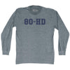 80-HD Adult Tri-Blend Long Sleeve T-shirt by Tribe Lacrosse
