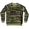 A. I. Made Me Do It Adult Tri-Blend Sweatshirt by Tribe Lacrosse