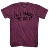 A. I. Made Me Do It Adult Tri-Blend T-shirt by Tribe Lacrosse