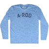 A-Rod Adult Tri-Blend Long Sleeve T-shirt  by Tribe Lacrosse