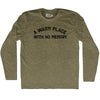 A Warm Place With No Memory Adult Tri-Blend Long Sleeve T-shirt by Tribe Lacrosse