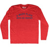 A Warm Place With No Memory Adult Tri-Blend Long Sleeve T-shirt by Tribe Lacrosse