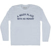 A Warm Place With No Memory Adult Tri-Blend Long Sleeve T-shirt by Tribe Lacrosse