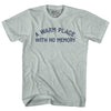 A Warm Place With No Memory Adult Tri-Blend T-shirt by Tribe Lacrosse