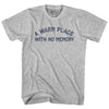 A Warm Place With No Memory Adult Cotton T-shirt by Tribe Lacrosse