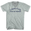 A Warm Place With No Memory Adult Tri-Blend V-neck T-shirt by Tribe Lacrosse