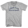 A Warm Place With No Memory Adult Cotton V-neck T-shirt by Tribe Lacrosse