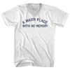 A Warm Place With No Memory Adult Tri-Blend V-neck T-shirt by Tribe Lacrosse