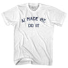 AI Made Me Do It Youth Cotton T-shirt by Tribe Lacrosse