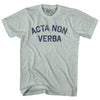 Acta Non Verba Adult Tri-Blend T-shirt by Tribe Lacrosse