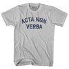 Acta Non Verba Adult Cotton T-shirt by Tribe Lacrosse