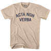Acta Non Verba Adult Cotton T-shirt by Tribe Lacrosse