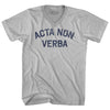Acta Non Verba Adult Tri-Blend V-neck T-shirt by Tribe Lacrosse
