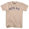 Acts 4 11 Adult Cotton T-shirt by Tribe Lacrosse