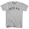 Acts 4 11 Youth Cotton T-shirt by Tribe Lacrosse