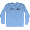 Afghan Adult Tri-Blend Long Sleeve T-shirt by Tribe Lacrosse