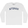 Afghan Adult Cotton Long Sleeve T-shirt by Tribe Lacrosse