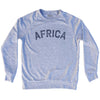 Africa Adult Tri-Blend Sweatshirt by Tribe Lacrosse