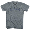 Africa Womens Tri-Blend Junior Cut T-Shirt by Tribe Lacrosse