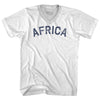 Africa Adult Tri-Blend V-neck T-shirt by Tribe Lacrosse