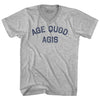 Age Quod Agis Adult Cotton V-neck T-shirt by Tribe Lacrosse