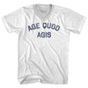 Age Quod Agis Adult Tri-Blend V-neck T-shirt by Tribe Lacrosse