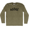 Agoge Adult Tri-Blend Long Sleeve T-shirt by Tribe Lacrosse