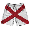Alabama US State Flag 10" Swim Shorts Made in USA by Tribe Lacrosse