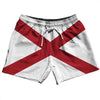 Alabama US State Flag 5" Swim Shorts Made in USA by Tribe Lacrosse