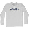 Alcohol Adult Cotton Long Sleeve T-shirt by Tribe Lacrosse