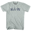 All-In Adult Tri-Blend T-shirt by Tribe Lacrosse