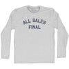 All Sales Final Adult Cotton Long Sleeve T-shirt by Tribe Lacrosse