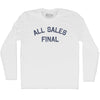 All Sales Final Adult Cotton Long Sleeve T-shirt by Tribe Lacrosse