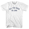 All You Need Is Love Youth Cotton T-shirt by Tribe Lacrosse