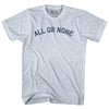 All Or None Adult Tri-Blend T-shirt by Tribe Lacrosse