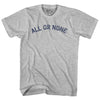 All Or None Womens Cotton Junior Cut T-Shirt by Tribe Lacrosse