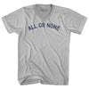All Or None Adult Tri-Blend V-neck T-shirt by Tribe Lacrosse