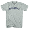 Allegedly Adult Tri-Blend T-shirt by Tribe Lacrosse
