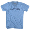 Allegedly Adult Tri-Blend V-neck T-shirt by Tribe Lacrosse