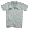 Allegedly Adult Tri-Blend V-neck T-shirt by Tribe Lacrosse