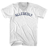 Allegedly Adult Tri-Blend V-neck T-shirt by Tribe Lacrosse
