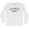 Alligator Point Adult Cotton Long Sleeve T-shirt by Tribe Lacrosse