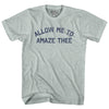 Allow Me To Amaze Thee Adult Tri-Blend T-shirt by Tribe Lacrosse